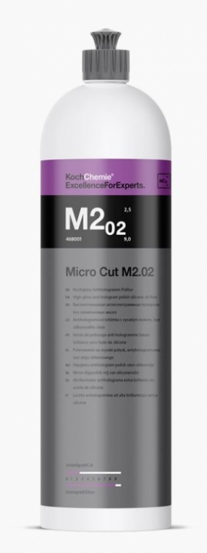 Micro Cut M2.02 - Высокоглянцевая антиголограммная паста 1л